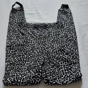 American Apparel High Waist Stirrup Legging - Snow Leopard